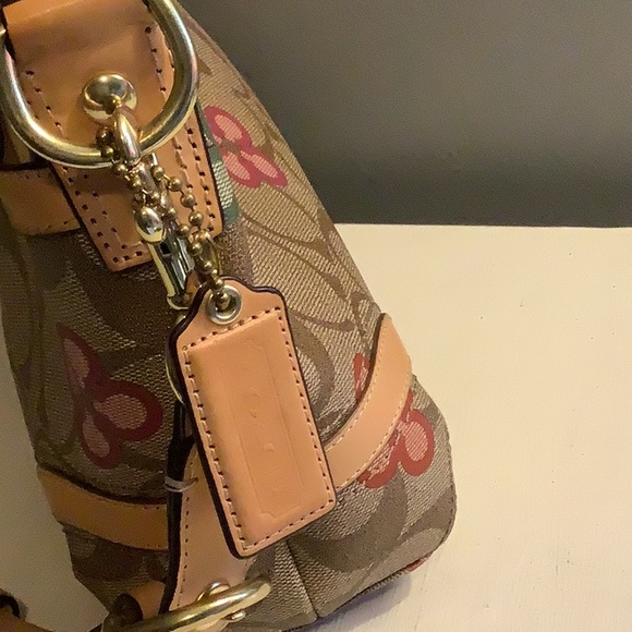 Coach PEYTON Signature Clover East West Duffle Bag - Picture 3 of 7